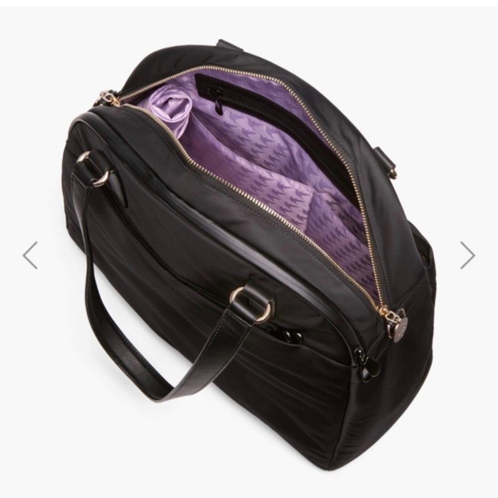 Lo & Sons OG Bag - Black / Silver / Lavender